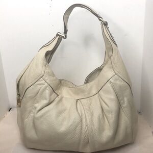 BCBGMAXAZIRA PLEATED leather Hobo